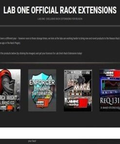 LAB ONE RECORDINGS - Plugins Set 2021.10 Reason RE - Full Version