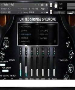 Auddict - United Strings of Europe First Violins - Full Version