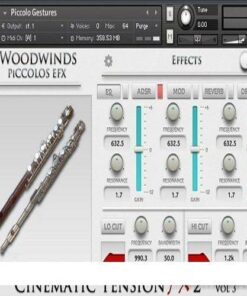 Cacophony Inc. Cinematic - Tension FX 2 Vol.3 Piccolos - Full Version