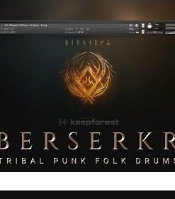 Keepforest - Berserkr Pro - Tribal Punk Folk Drums  - Full Version