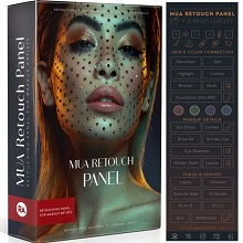 M.U.A Retouch Panel for Adobe Photoshop 1.0.1 - Full Version